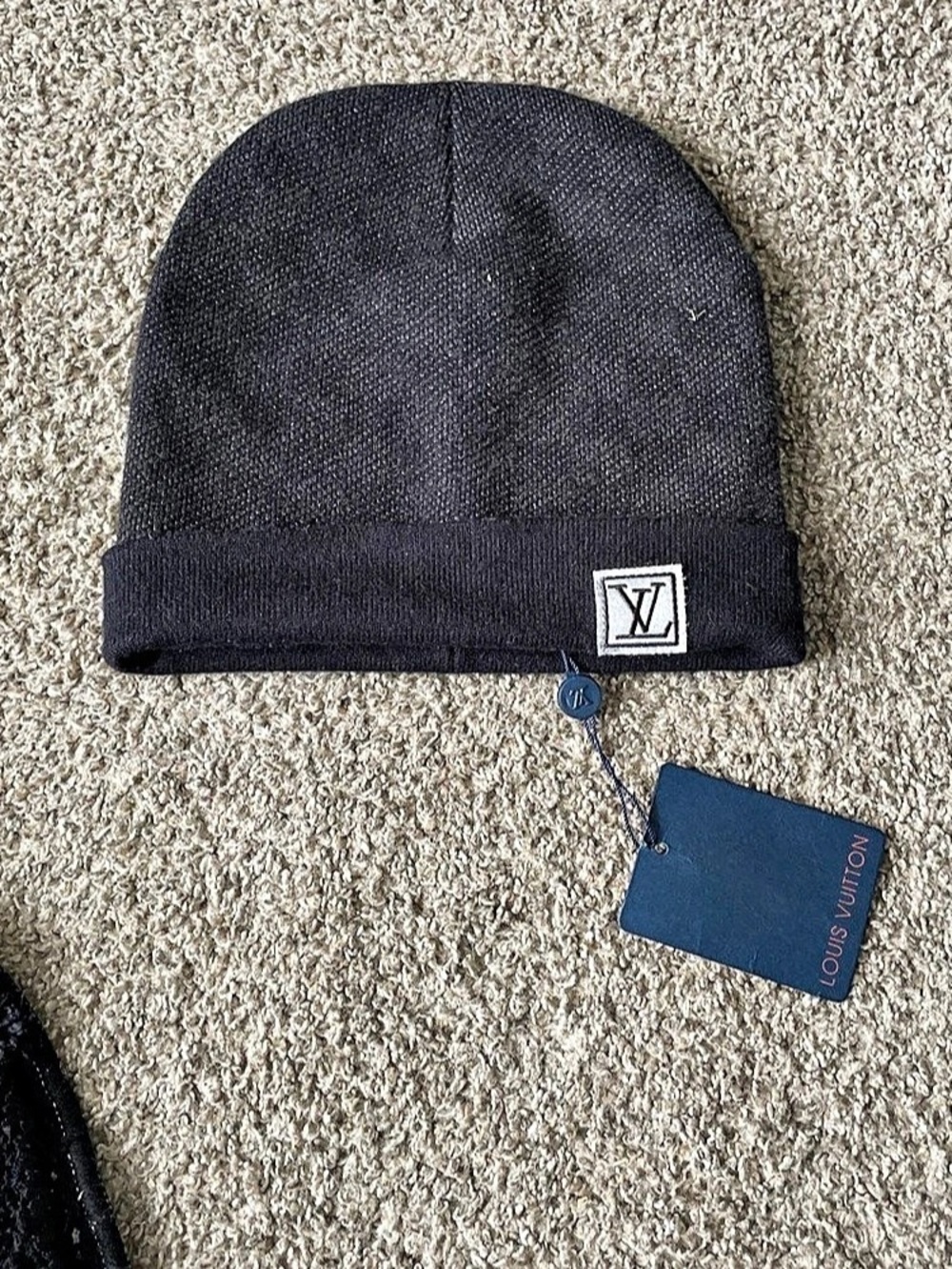 Louis Vuitton Néo Petit Damier Beanie Black